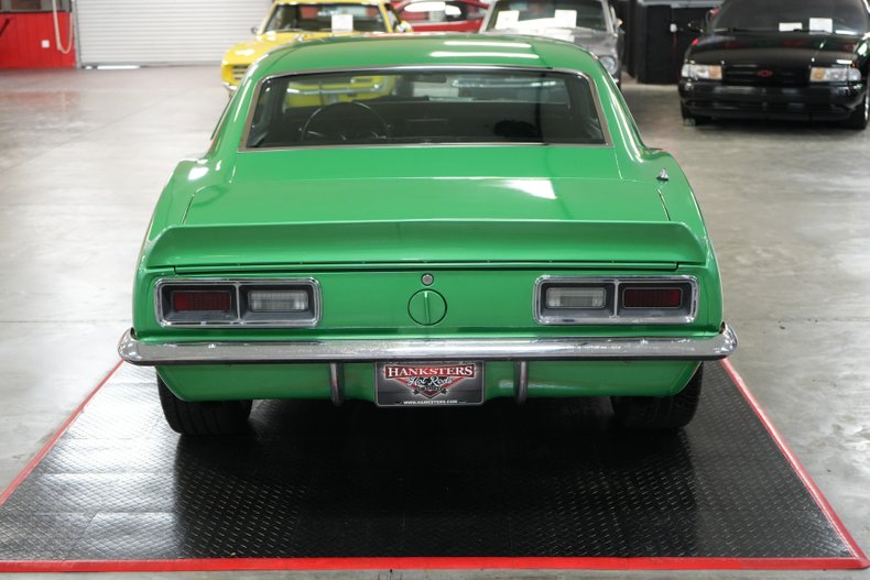 Chevrolet-Camaro-1968-Green-Black-8