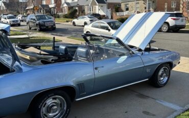 Chevrolet-Camaro-1969-Blue-Blue-1