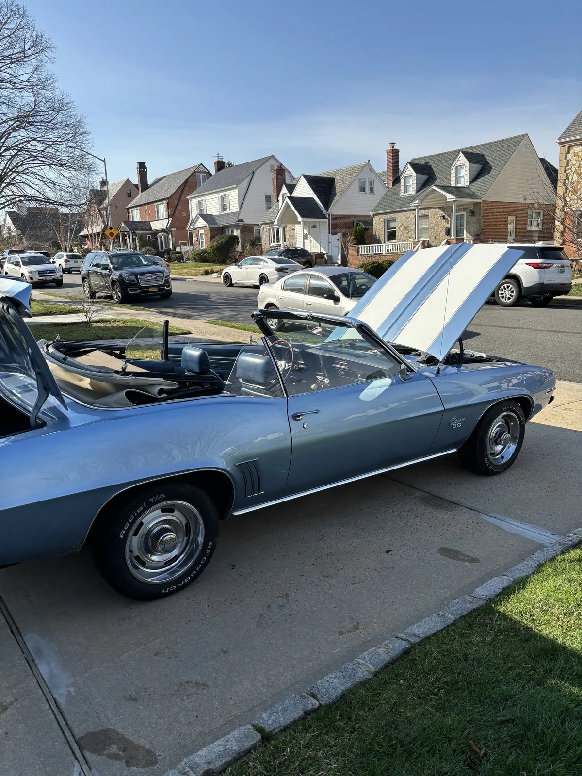 Chevrolet-Camaro-1969-Blue-Blue-1