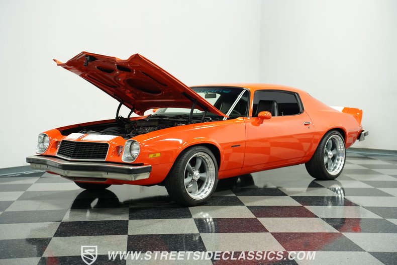 Chevrolet-Camaro-1974-Hugger-Orange-Black-17