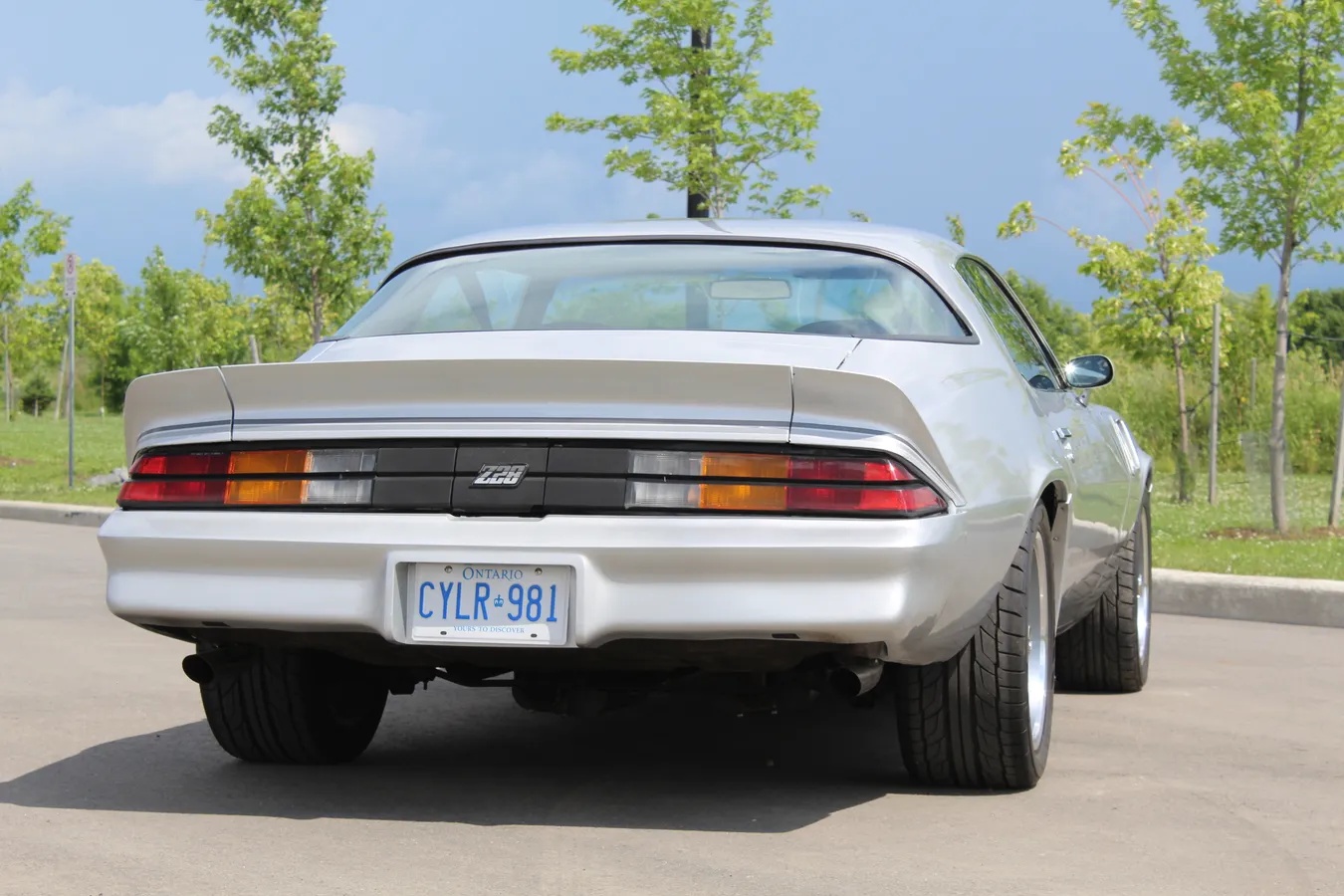 Chevrolet-Camaro-1981-Silver-Black-19