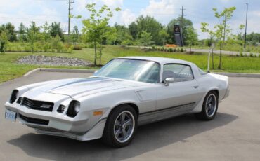 Chevrolet-Camaro-1981-Silver-Black-2