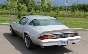 Chevrolet-Camaro-1981-Silver-Black-4