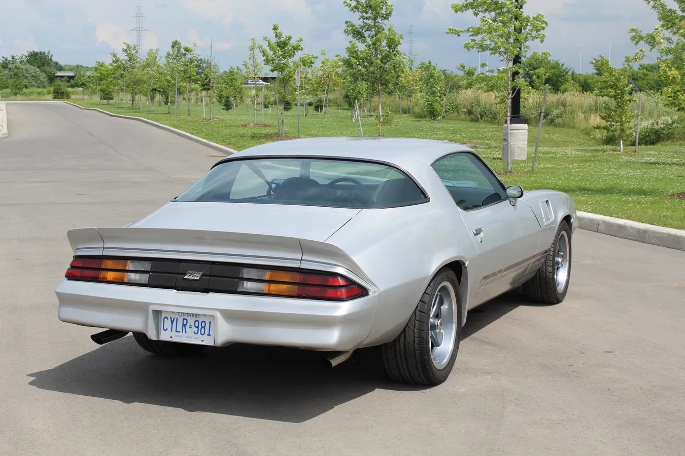 Chevrolet-Camaro-1981-Silver-Black-8