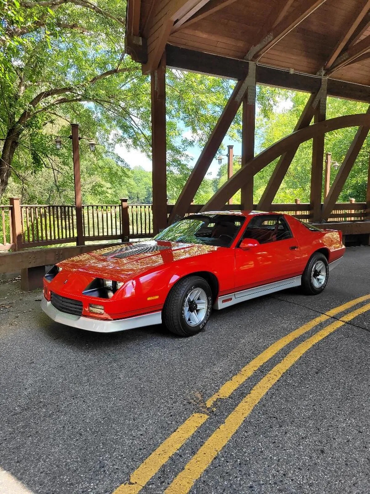 Chevrolet-Camaro-1986-Red-Red-1