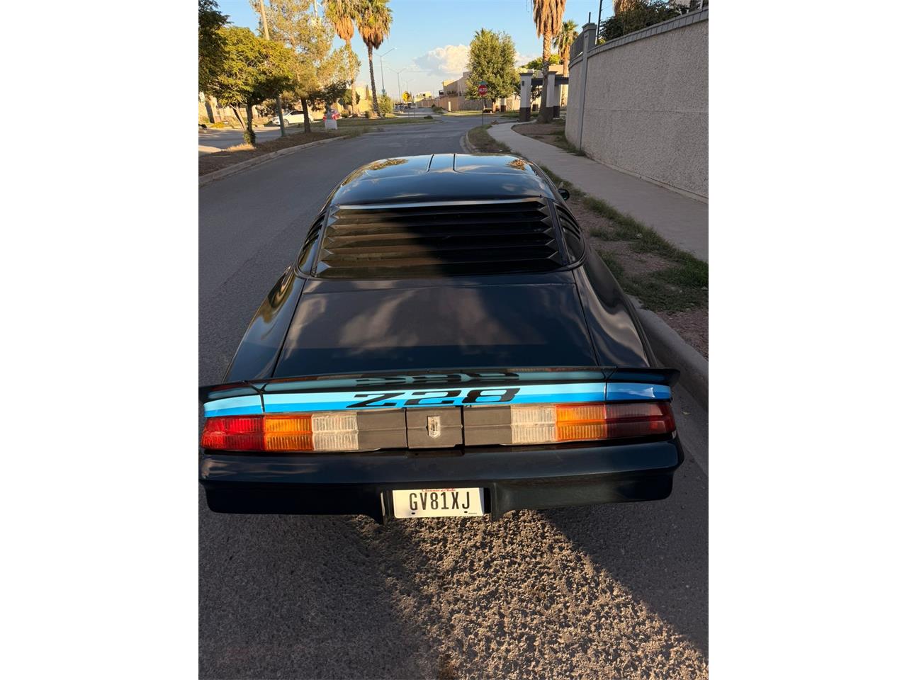Chevrolet-Camaro-z28-1979-Metallic-Blue-Black-1