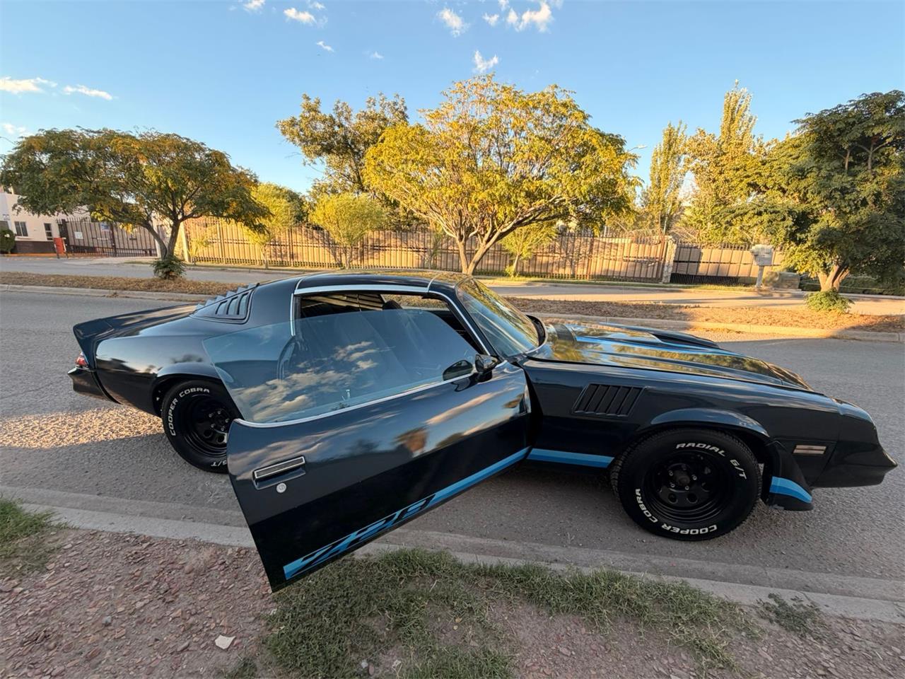 Chevrolet-Camaro-z28-1979-Metallic-Blue-Black-14