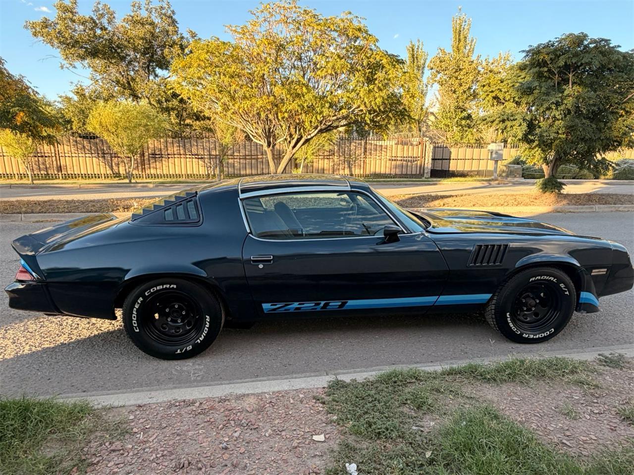 Chevrolet-Camaro-z28-1979-Metallic-Blue-Black-15