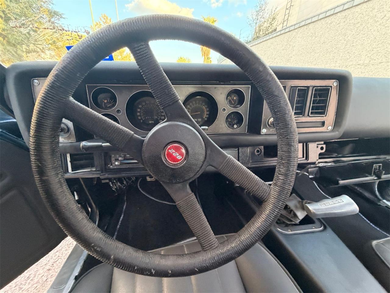 Chevrolet-Camaro-z28-1979-Metallic-Blue-Black-49