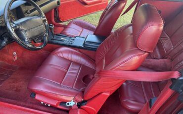 Chevrolet-Camaro-z28-1991-Dark-Red-Metallic-Red-custom-Leather-1