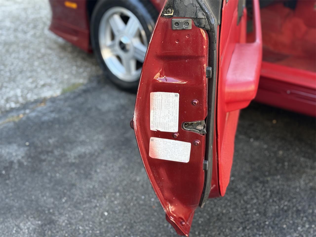 Chevrolet-Camaro-z28-1991-Dark-Red-Metallic-Red-custom-Leather-19