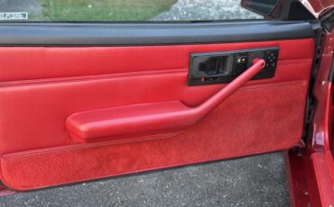 Chevrolet-Camaro-z28-1991-Dark-Red-Metallic-Red-custom-Leather-20