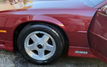 Chevrolet-Camaro-z28-1991-Dark-Red-Metallic-Red-custom-Leather-22