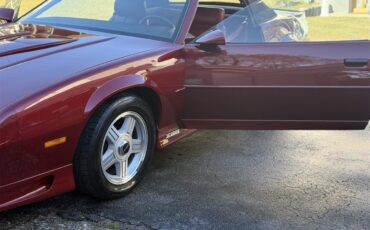 Chevrolet-Camaro-z28-1991-Dark-Red-Metallic-Red-custom-Leather-23