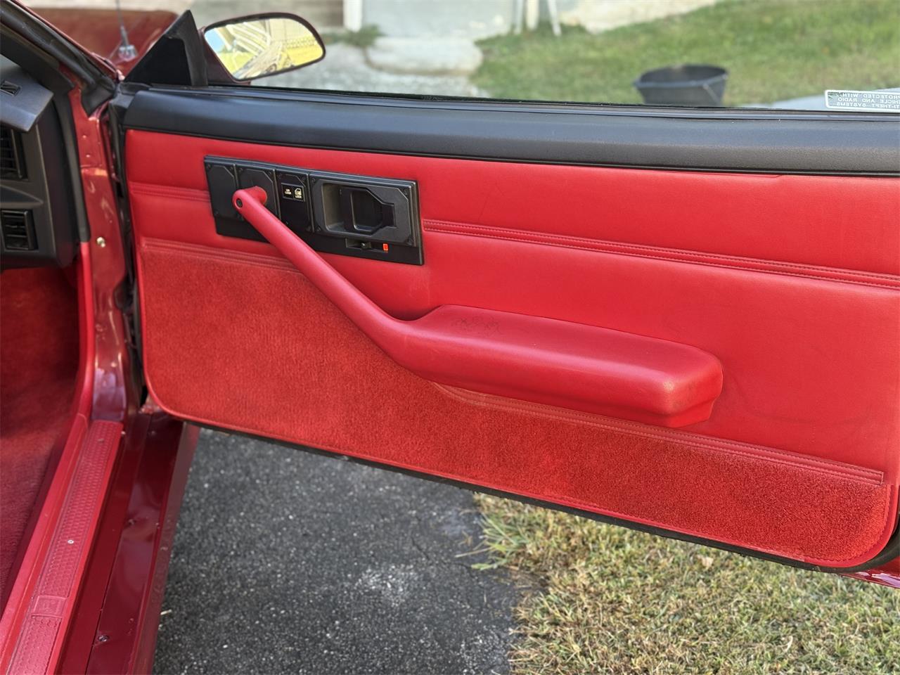Chevrolet-Camaro-z28-1991-Dark-Red-Metallic-Red-custom-Leather-28