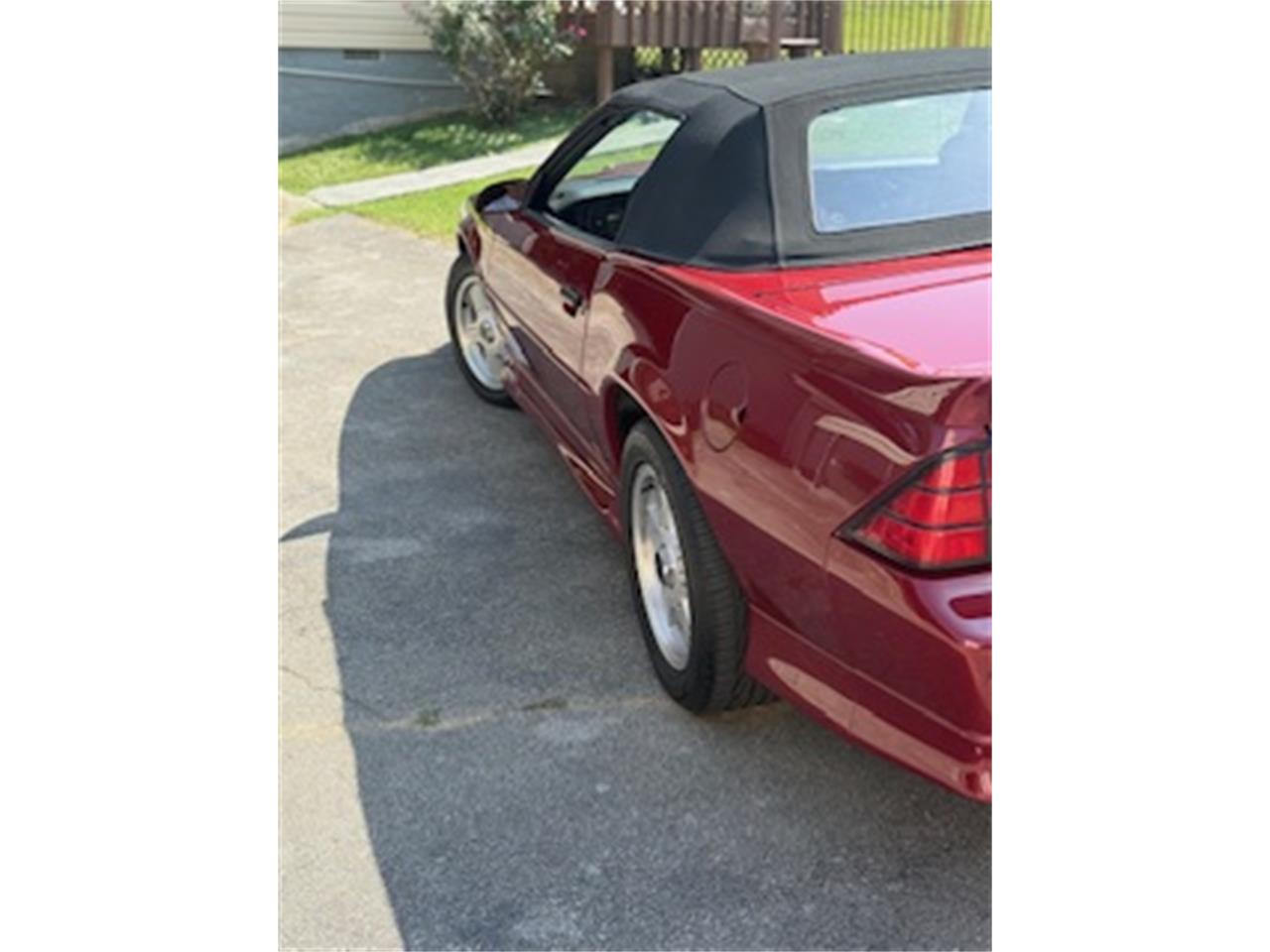 Chevrolet-Camaro-z28-1991-Dark-Red-Metallic-Red-custom-Leather-4