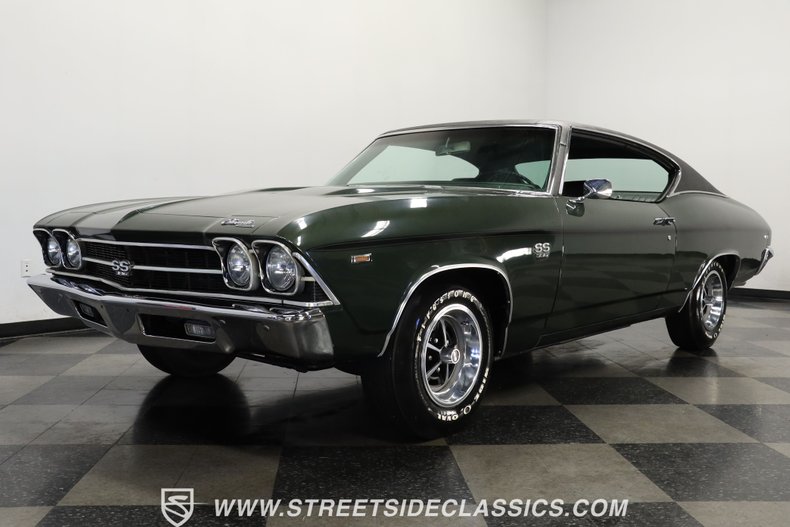 Chevrolet-Chevelle-1969-Fathom-Green-Black-1