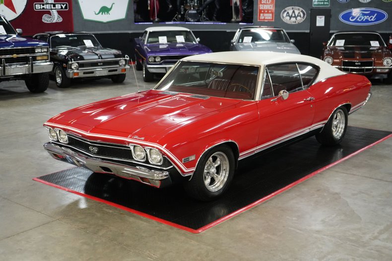 Chevrolet-Chevelle-ss-1968-Red-Red-1