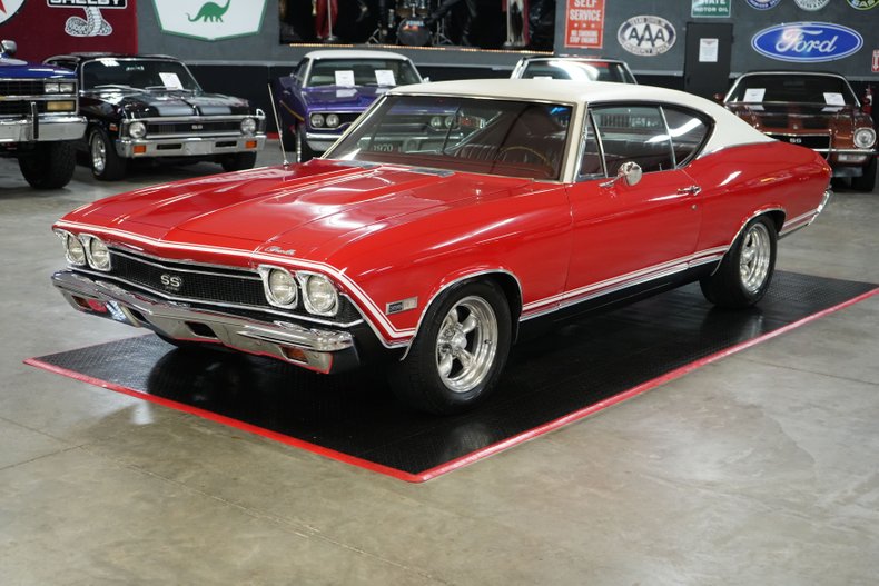 Chevrolet-Chevelle-ss-1968-Red-Red