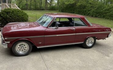 Chevrolet-Chevy-ii-nova-1963-Burgundy-Black-Vinyl