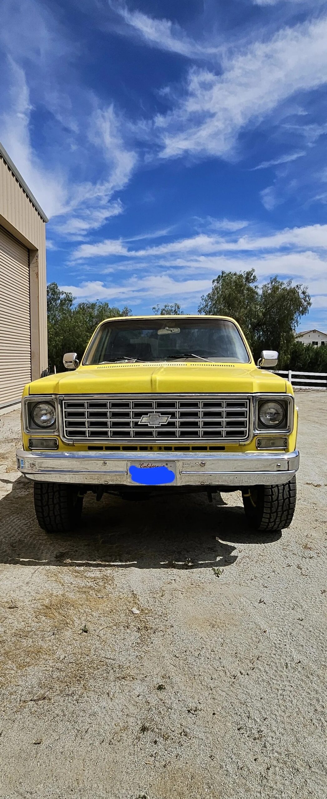 Chevrolet-Cheyenne-1976-Yellow-Brown-2