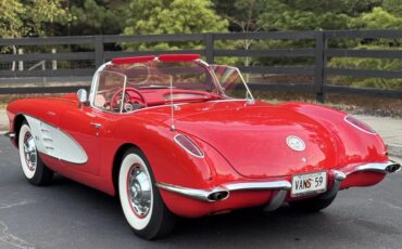 Chevrolet-Corvette-1959-Red-Red-2