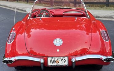 Chevrolet-Corvette-1959-Red-Red-3