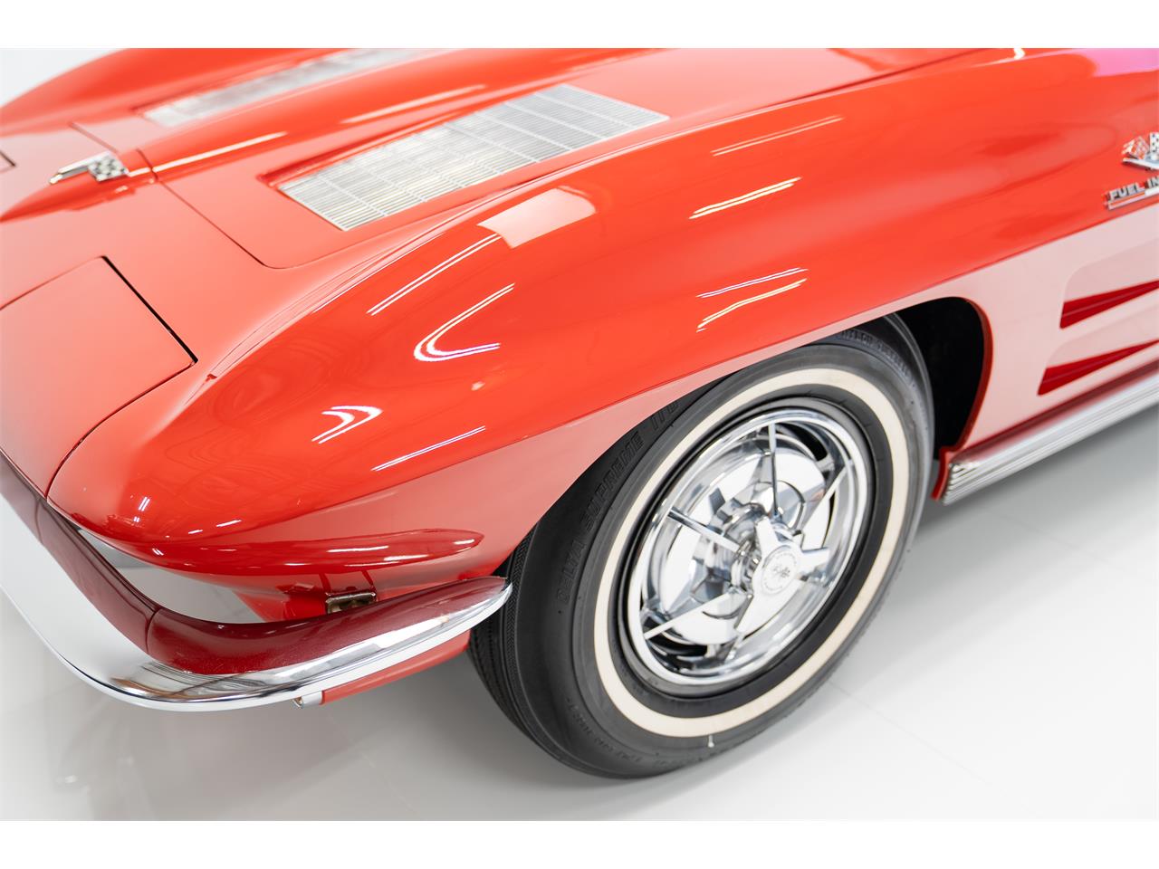 Chevrolet-Corvette-1963-Red-Red-1