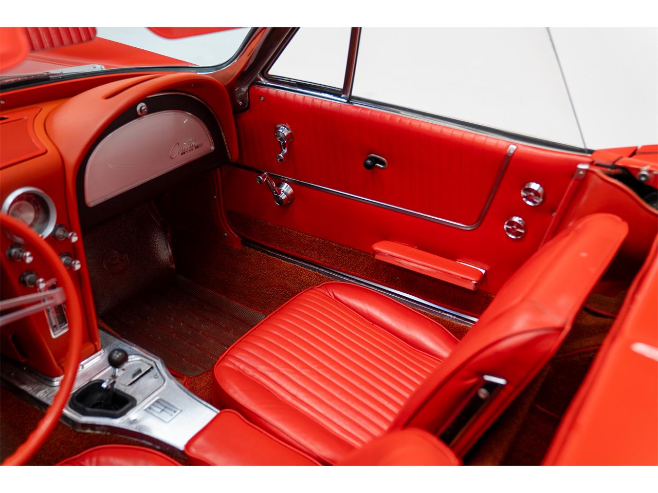 Chevrolet-Corvette-1963-Red-Red-25