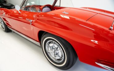 Chevrolet-Corvette-1963-Red-Red-28