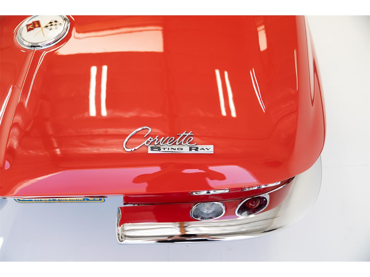 Chevrolet-Corvette-1963-Red-Red-36
