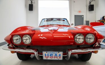 Chevrolet-Corvette-1963-Red-Red-37