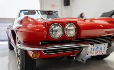 Chevrolet-Corvette-1963-Red-Red-39