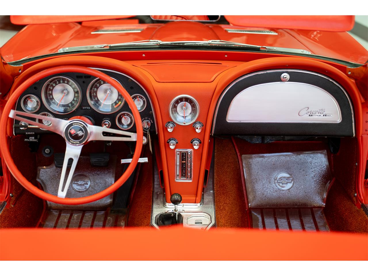 Chevrolet-Corvette-1963-Red-Red-4