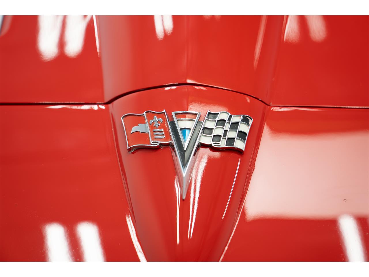 Chevrolet-Corvette-1963-Red-Red-40