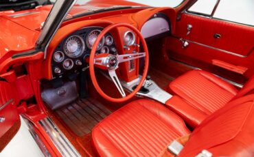 Chevrolet-Corvette-1963-Red-Red-45