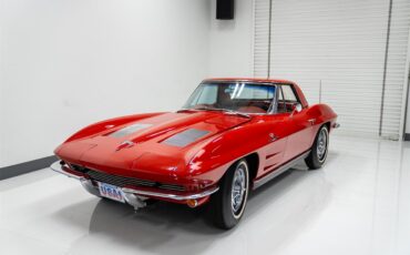 Chevrolet-Corvette-1963-Red-Red-5