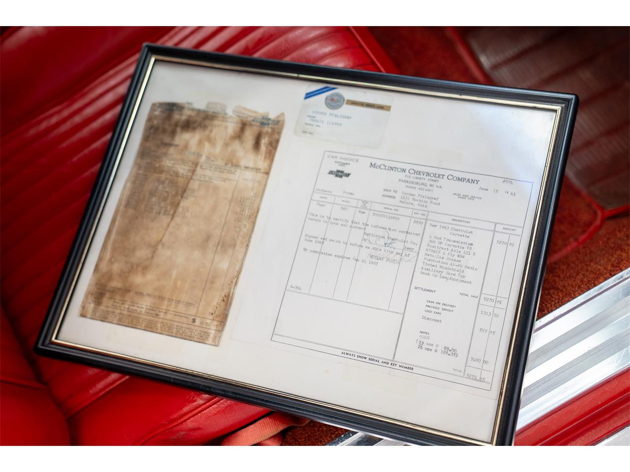 Chevrolet-Corvette-1963-Red-Red-53