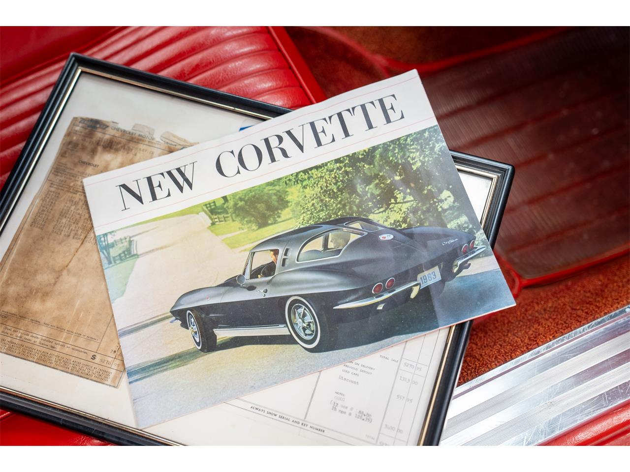 Chevrolet-Corvette-1963-Red-Red-54