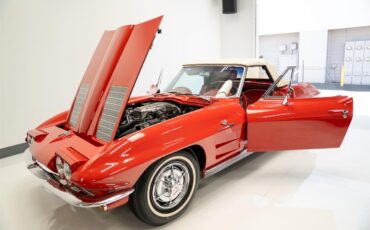 Chevrolet-Corvette-1963-Red-Red-57