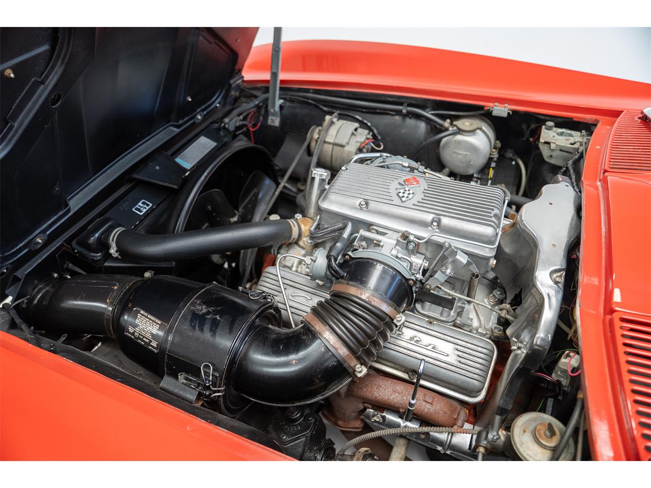 Chevrolet-Corvette-1963-Red-Red-58