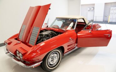 Chevrolet-Corvette-1963-Red-Red-67