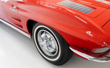 Chevrolet-Corvette-1963-Red-Red-70