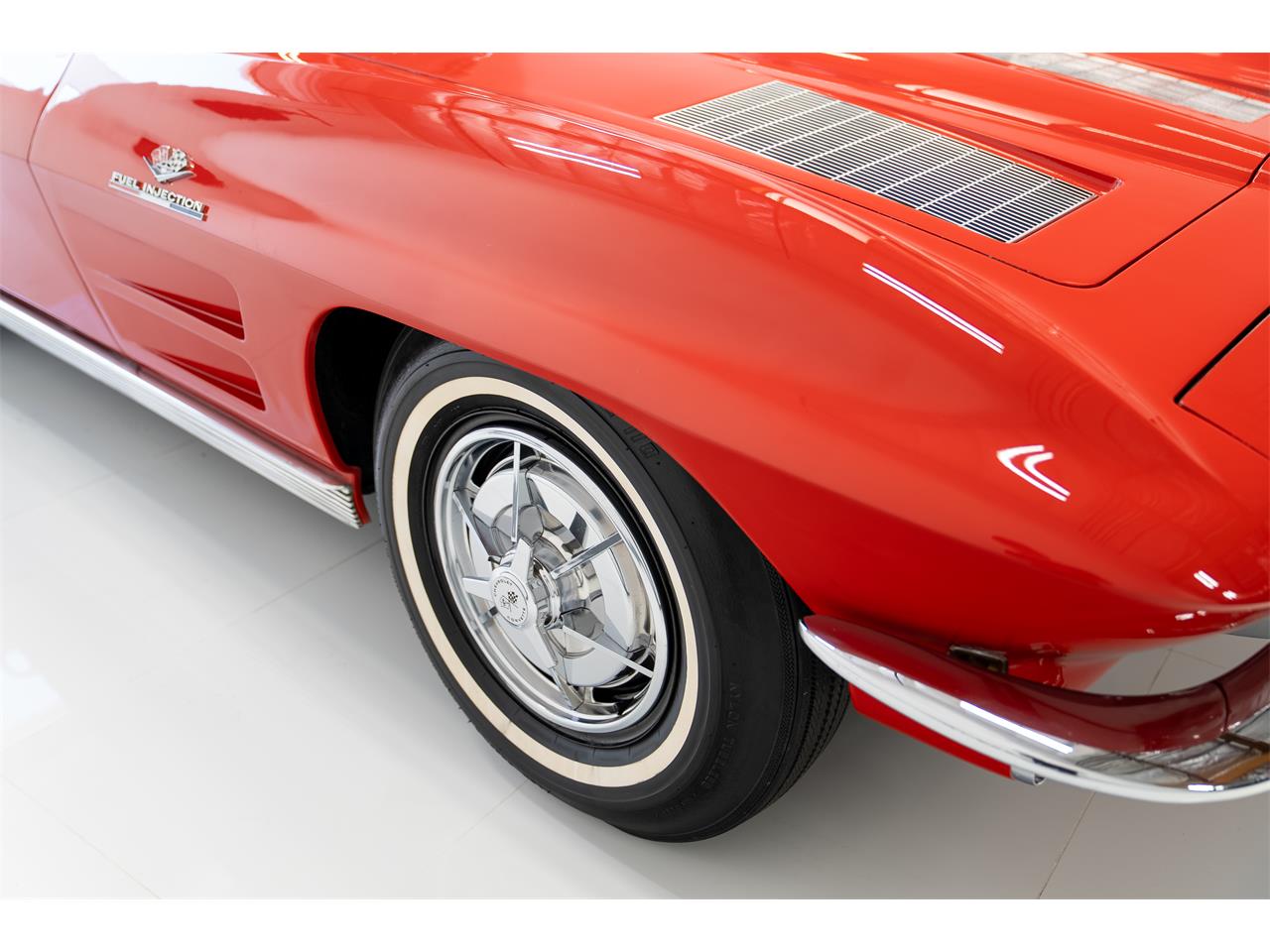 Chevrolet-Corvette-1963-Red-Red-70