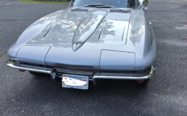 Chevrolet-Corvette-1964-Silver-Black-1