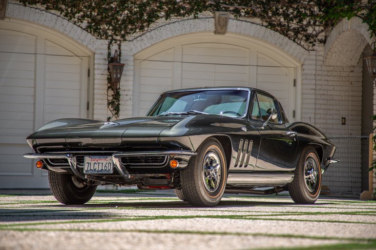 Chevrolet-Corvette-1965-Glen-Green-Saddle