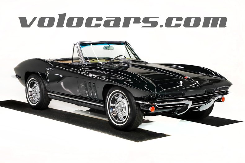 Chevrolet-Corvette-1965-Glen-Green-Tan-4