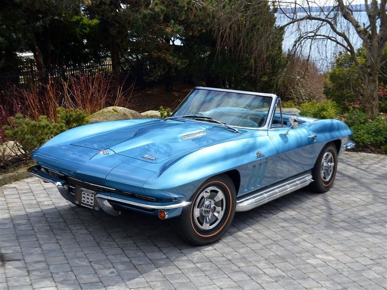 Chevrolet-Corvette-1966-Nassau-Blue-Bright-Blue