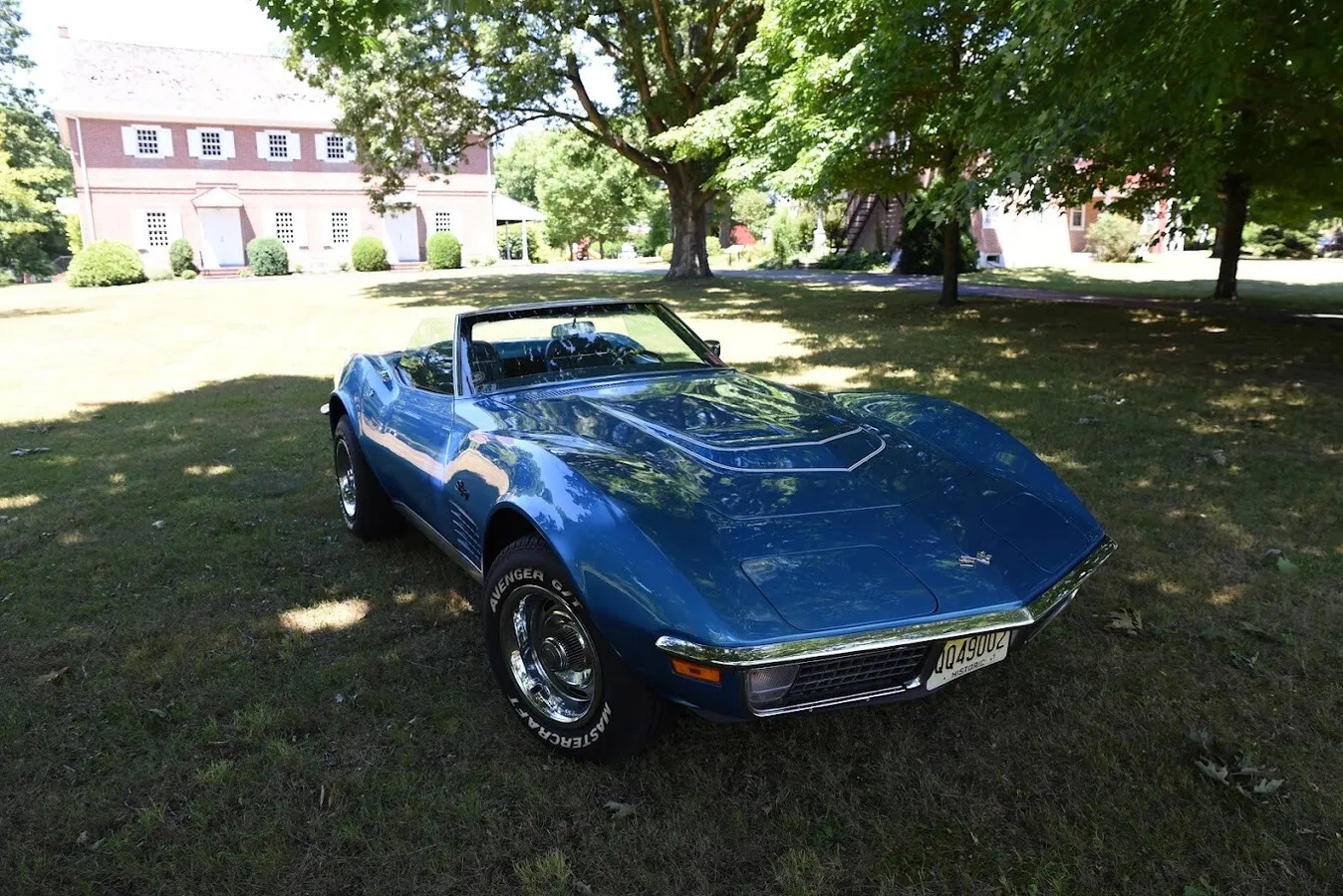 Chevrolet-Corvette-1971-Mulsanne-Blue-Blue-11