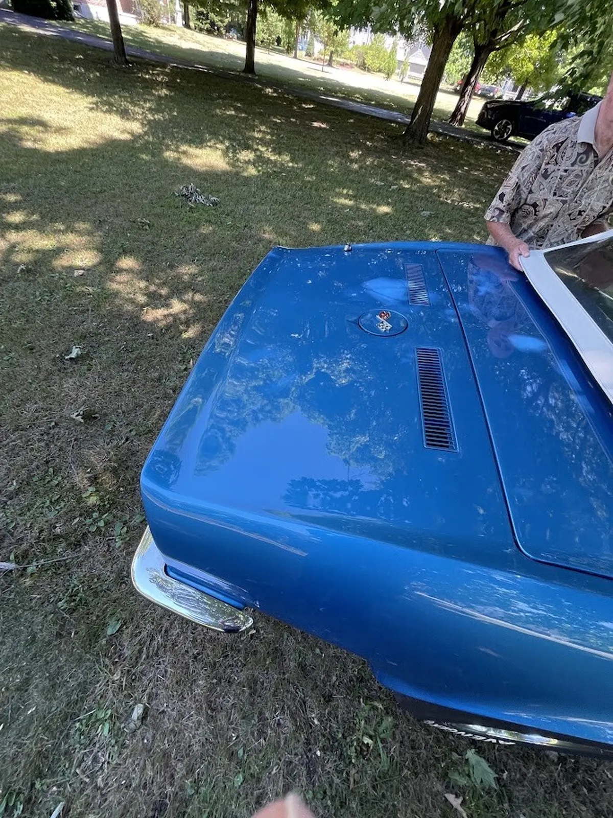 Chevrolet-Corvette-1971-Mulsanne-Blue-Blue-2